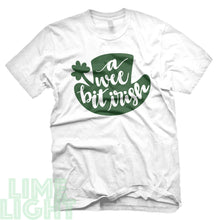 Load image into Gallery viewer, White "WEE BIT IRISH" St. Patrick's Day T-Shirt