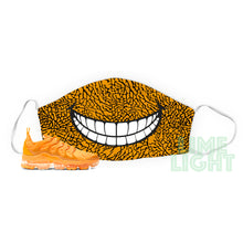 Load image into Gallery viewer, Laser Orange "Elephant Print" Vapor Max Plus Washable Reusable Face Mask