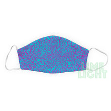 Load image into Gallery viewer, Pink/Blue "Elephant Print" Double Layer Reusable Washable Face Mask with Filter Pocket
