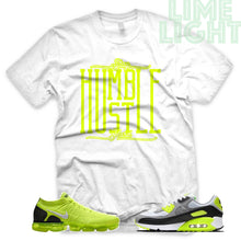 Load image into Gallery viewer, Volt "Stay Humble Hustle Hard" Vapormax Flyknit | Air Max 90 | Air Force 1 x Off White Sneaker T-Shirt