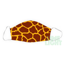 Load image into Gallery viewer, Safari "Giraffe Print" Cute Reusable Washable Face Mask with Free Filter