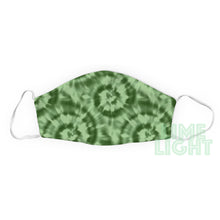 Load image into Gallery viewer, Green "Tie Dye" Cute Reusable Washable Face Mask with Free Filter
