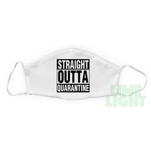 Load image into Gallery viewer, FREE FILTER "Straight Outta Quarantine" Reusable Washable Face Mask with Free Filter