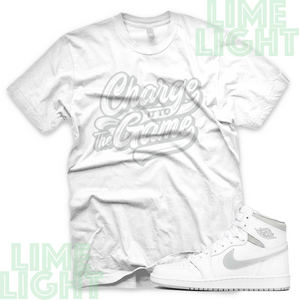 Air Jordan 1 1985 Neutral Grey "The Game" Nike Air Jordan Sneaker Match Shirt