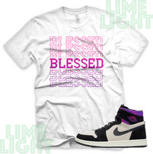 Load image into Gallery viewer, Jordan 1 Zoom Comfort PSG &quot;Blessed7&quot; Nike Air Jordan 1 Sneaker Match Shirt Tee
