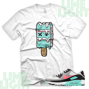 Air Max 90 G "Popsicle" Nike Air Max 90 Hot Punch/Aurora Sneaker Match Shirt Tee