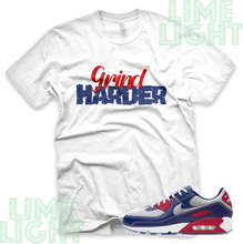 Load image into Gallery viewer, Nike Air Max 90 Pirate Radio &quot;Grind Harder&quot; Airmax 90 Sneaker Match Shirts Tees
