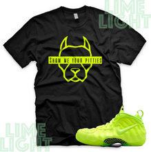 Load image into Gallery viewer, Nike Foamposite Pro Volt &quot;Pitties&quot; Volt Foamposite Sneaker Match Shirt Tees
