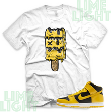 Load image into Gallery viewer, Varsity Maize Nike Dunk Highs &quot;Popsicle&quot; Nike Dunk High Sneaker Match Shirt

