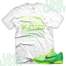 Load image into Gallery viewer, Nike Kobe 6 Grinch &quot;Blessed7&quot; Kobe Grinch | Sneaker Match T-Shirt | Sneaker Tee
