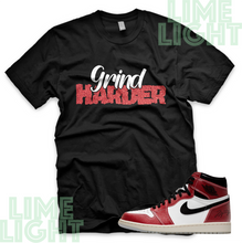 Load image into Gallery viewer, Air Jordan 1 Trophy Room &quot;Grind Harder&quot; Nike Air Jordan 1 Sneaker Match Shirt
