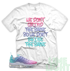 Psychic "Grind Diff" Nike Vapormax Plus Black/ White Sneaker Match Tees Shirts
