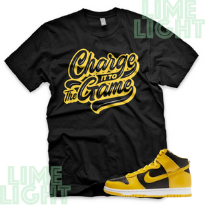 Varsity Maize Nike Dunk Highs "The Game" Nike Dunk High Sneaker Match Shirt