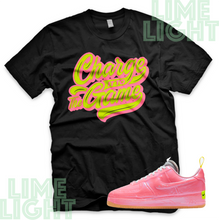 Load image into Gallery viewer, Air Force 1 Experimental Racer Pink "The Game" Nike AF1 Sneaker Match Shirt
