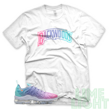 Load image into Gallery viewer, Psychic &quot;Backwoods&quot; Nike Vapormax Plus Black/ White Sneaker Match Tees Shirts
