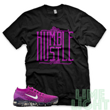 Load image into Gallery viewer, Vivid Purple &quot;Stay Humble Hustle Hard&quot; Vapormax Flyknit Shirt |Sneaker Match Tee
