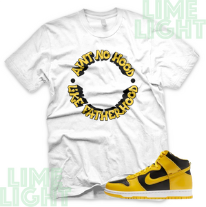 Varsity Maize Nike Dunk Highs "Fatherhood" Nike Dunk High Sneaker Match Shirt