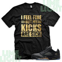 Load image into Gallery viewer, Air Jordan 5 Wings Class of 2021 &quot;Sick Kicks&quot; Nike AJ5 Sneaker Match Shirt Tee
