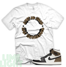 Load image into Gallery viewer, Dark Mocha &quot;Ain&#39;t No Hood Like Fatherhood&quot; Air Jordan 1 Black or White Sneaker Match Shirt
