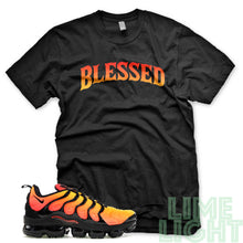 Load image into Gallery viewer, Sunset &quot;BW BLESSED&quot; Vapor Max Plus Sneaker T-Shirt
