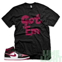 Load image into Gallery viewer, Noble &quot;Got &#39;Em&quot; Air Jordan 1 Black Sneaker Shirt
