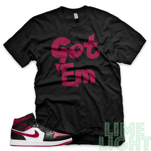 Noble "Got 'Em" Air Jordan 1 Black Sneaker Shirt