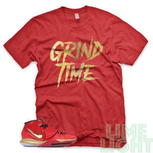 Trophies "Grind Time" Nike Kyrie 6 | Air Max 97 | Airmax Plus Red Gold | Red Sneaker Shirt