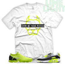 Load image into Gallery viewer, Volt &quot;Show Me Your Pitties&quot; Vapormax Flyknit | Air Max 90 | Air Force 1 x Off White Sneaker T-Shirt
