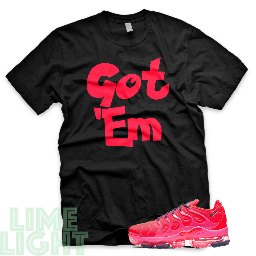 bright crimson vapormax plus shirt