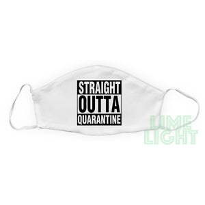 FREE FILTER "Straight Outta Quarantine" Reusable Washable Face Mask with Free Filter