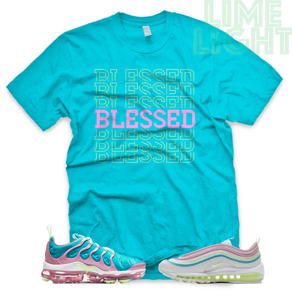 Barely Volt/ Teal/ Pink 