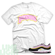 Load image into Gallery viewer, Light Arctic Pink/ Dark Sulfur &quot;Backwoods&quot; Air Max 97 Sneaker T-Shirt
