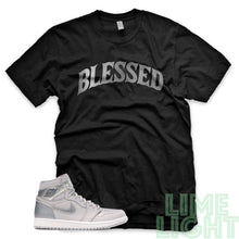 Load image into Gallery viewer, Japan Neutral Grey &quot;Blessed&quot; Jordan 1 Retro High Sneaker T-Shirt
