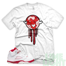 Load image into Gallery viewer, Pink Foam &quot;Drip WRLD&quot; Air Jordan 5 Sneaker T-Shirt
