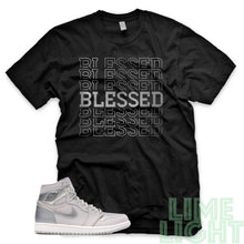 Load image into Gallery viewer, Japan Neutral Grey &quot;Blessed7&quot; Jordan 1 Retro High Sneaker T-Shirt
