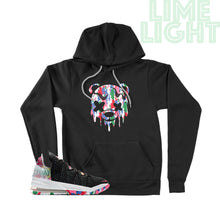 Load image into Gallery viewer, Lebron 18 &quot;Drippy Bear&quot; Lebron 18 Black Sneaker Hoodie Sweatshirt
